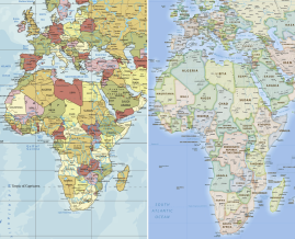 UN votes to adopt new world map that shows Africa’s true scale UN votes to adopt new world map that shows Africa’s true scale