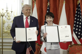 Japan, US to advance cooperation on US$550 billion trade deal