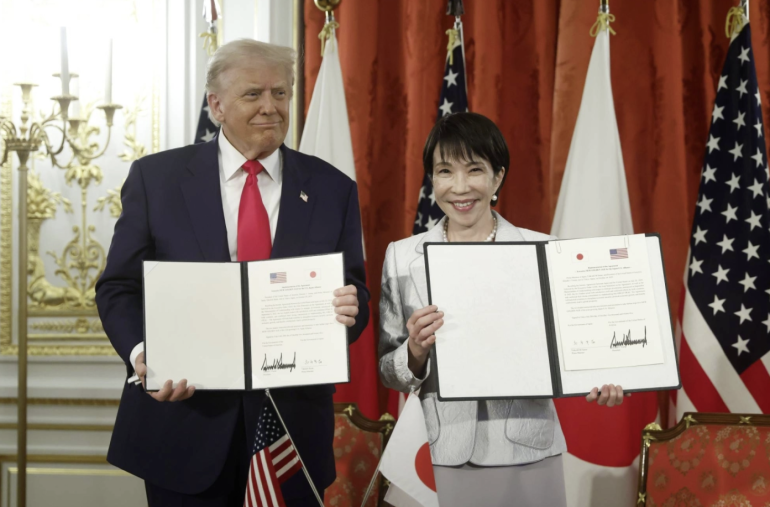 Japan, US to advance cooperation on US$550 billion trade deal Japan, US to advance cooperation on US$550 billion trade deal