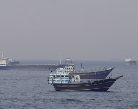 Iranian cargo ship is struck, and talks between Tehran and its neighbors are postponed Iranian cargo ship is struck, and talks between Tehran and its neighbors are postponed
