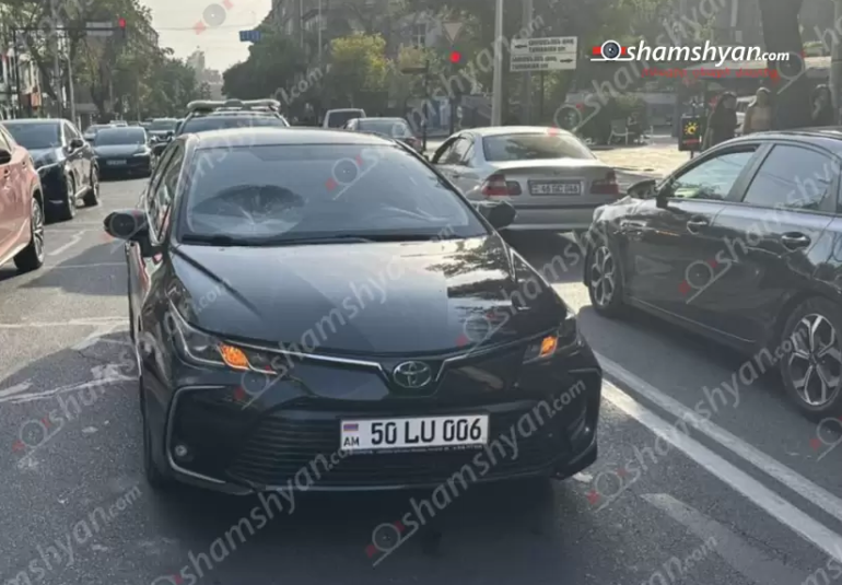 Երևանի Նալբանդյան փողոցում 31-ամյա վարորդը «Toyota Corolla»-ով վրшերթի է ենթարկել 55-ամյա հետիոտնի Երևանի Նալբանդյան փողոցում 31-ամյա վարորդը «Toyota Corolla»-ով վրшերթի է ենթարկել 55-ամյա հետիոտնի