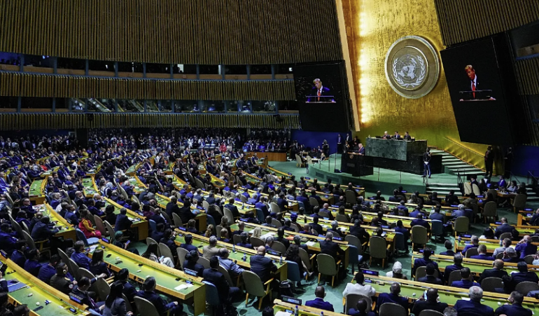 Leaders push for stronger AI safeguards at UN as Trump touts 'Super Intelligence'