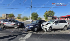 Շիրազի փողոցում բшխվել են «Mitsubishi»-ն ու «Opel»-ը. կա վիրшվոր