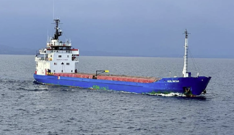 Search for missing crew after drones sink cargo ship off Bulgaria