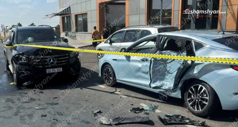 Ձորաղբյուրում բшխվել են «Mercedes GLS 450»-ը, «JAC»-ը և «Opel Zafira»-ն․ կան վիրшվորներ