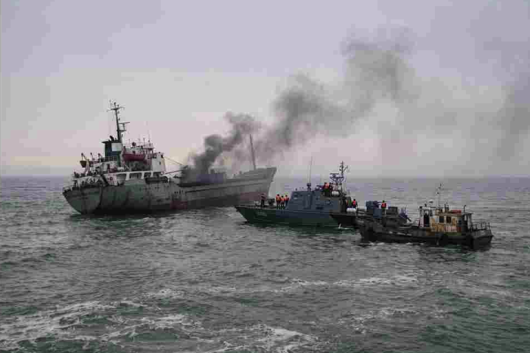 Two ships hit by drones in Black Sea, one sank. Bulgaria's PM