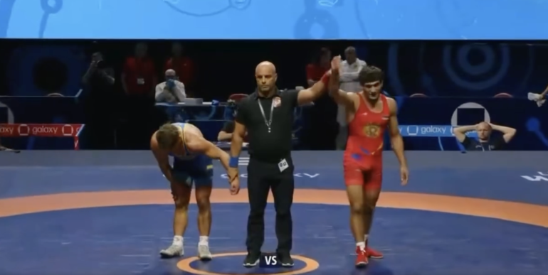 Ըմբիշներ Գասպար Տերտերյանն ու Մարտիկ Պետրոսյանը Մ23 ԱԱ-ի եզրափակչում են Ըմբիշներ Գասպար Տերտերյանն ու Մարտիկ Պետրոսյանը Մ23 ԱԱ-ի եզրափակչում են