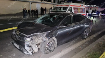 Երևան-Արմավիր ավտոճանապարհին «Kia Forte»-ն վրաերթի է ենթարկել կին հետիոտնի․ վերջինը տեղում մահшցել է Երևան-Արմավիր ավտոճանապարհին «Kia Forte»-ն վրաերթի է ենթարկել կին հետիոտնի․ վերջինը տեղում մահшցել է