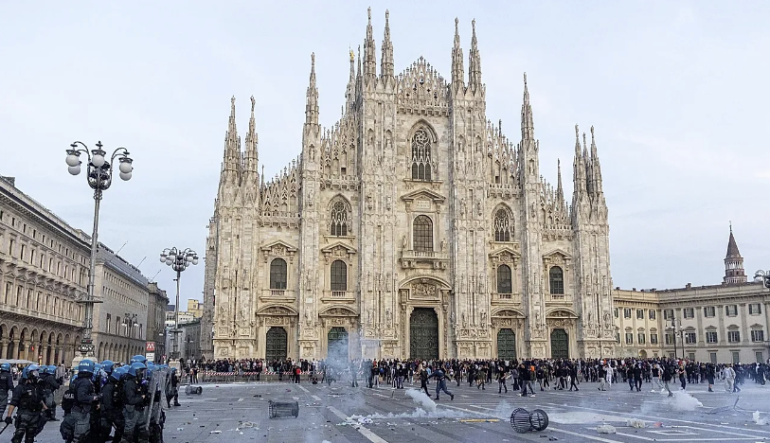 Italy deploys 500 troops to Milan under new security decree following violent clashes Italy deploys 500 troops to Milan under new security decree following violent clashes