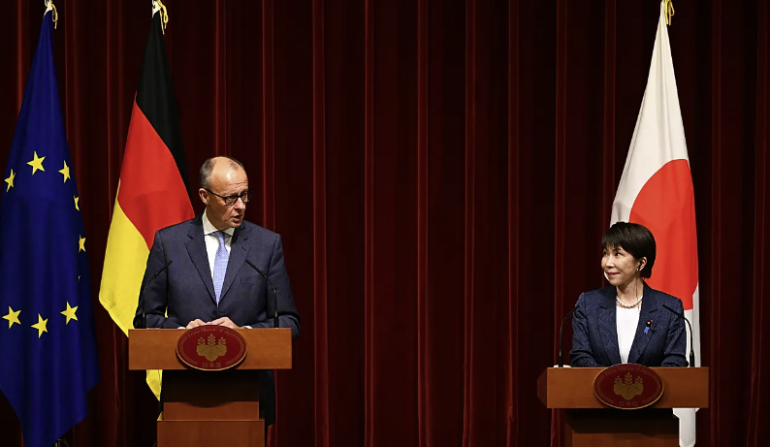 Germany and Japan strengthen economic ties as global tensions rise Germany and Japan strengthen economic ties as global tensions rise