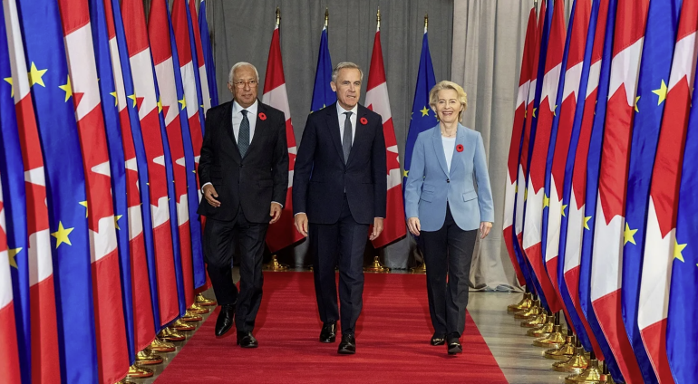 Canada aims to become EU's first 'associate member' by June 2027. Carney Canada aims to become EU's first 'associate member' by June 2027. Carney