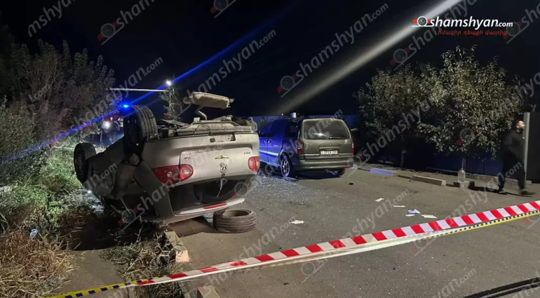 Նորապատ-Մրգաշատ ճանապարհին բախվել են «Opel»-ն ու «Volkswagen»-ը, վերջինը կողաշրջվել է