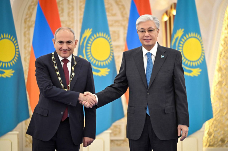 Ղազախստանում Ձեզ ճանաչում են որպես ականավոր պետական գործչի, ով անկեղծորեն շահագրգռված է ղազախա-հայկական ռազմավարական գործընկերության հետագա ակտիվացմամբ և ընդլայնմամբ. Ղազախստանի նախագահի ուղերձը՝ Փաշինյանին