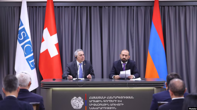 Խրախուսում եմ ՀՀ-ին և Ադրբեջանին՝ շարունակել ջանքերը՝ հասնելու խաղաղության համաձայնագրի ստորագրման. ԵԱՀԿ գործող նախագահ Խրախուսում եմ ՀՀ-ին և Ադրբեջանին՝ շարունակել ջանքերը՝ հասնելու խաղաղության համաձայնագրի ստորագրման. ԵԱՀԿ գործող նախագահ