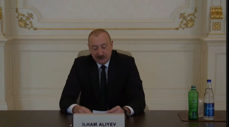 Եվրախորհրդարանը թիրախավորում է Ադրբեջանը՝ տարածելով զրպարտանք և սուտ, պատճառն այն է, որ Ադրբեջանը պաշտպանել է իր տարածքային ամբողջականությունը. Ալիև