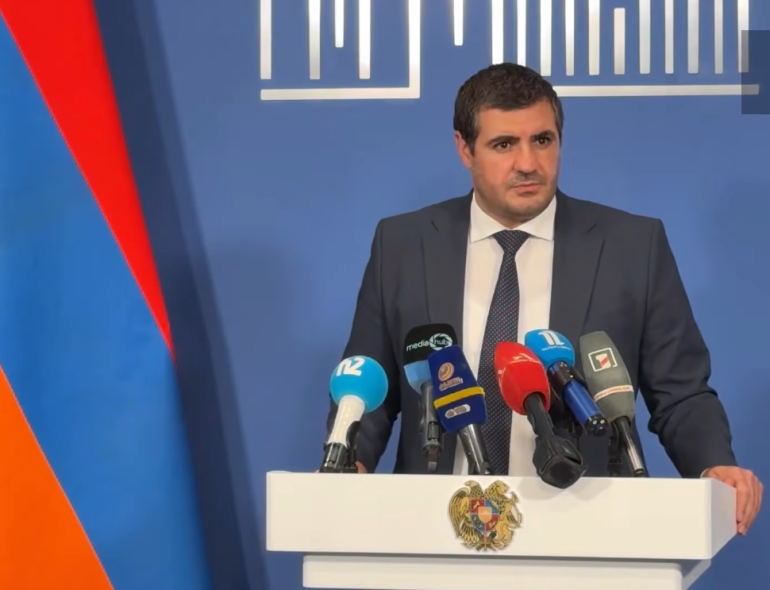 Ստորագրված փաստաթղթերում «Զանգեզուրի միջանցք» արտահայտությունը չկա. Եղոյանը՝ Ալիևի հայտարարությունների մասին Ստորագրված փաստաթղթերում «Զանգեզուրի միջանցք» արտահայտությունը չկա. Եղոյանը՝ Ալիևի հայտարարությունների մասին