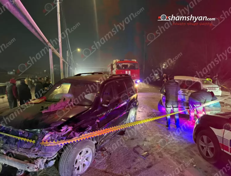 Երևանում բախվել են «Volkswagen»-ը, «Toyota»-ն, «Mercedes»-ը և «Lada»-ն. կան տուժածներ