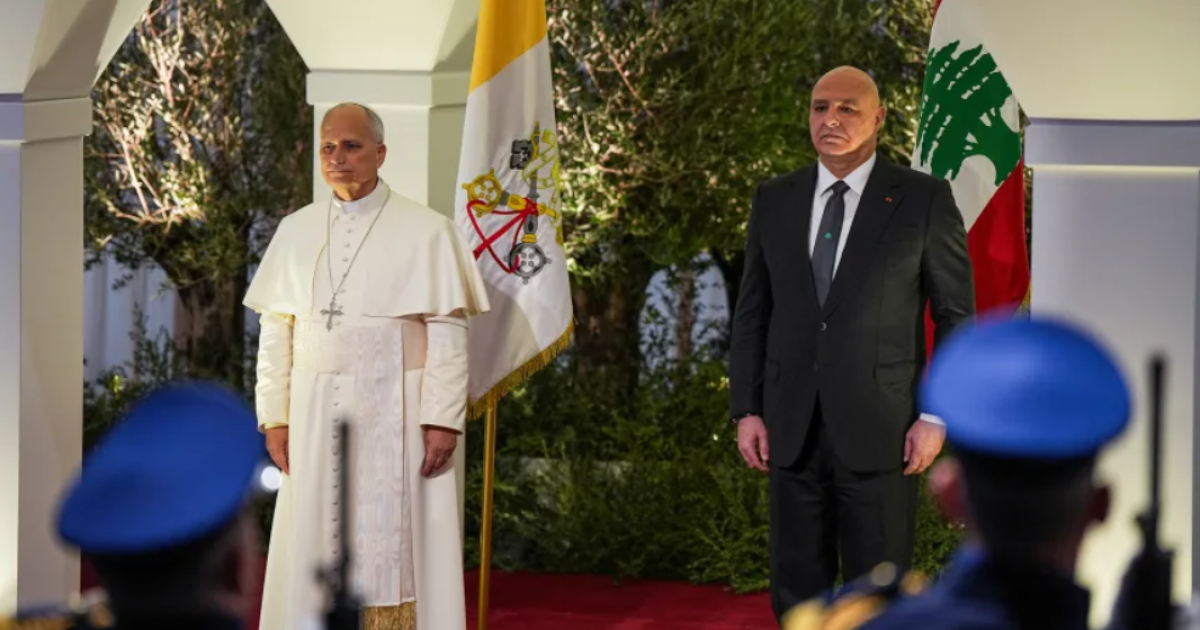 Pope Leo calls for unity during his visit to Lebanon
