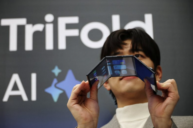 Samsung unveils first multi-folding phone