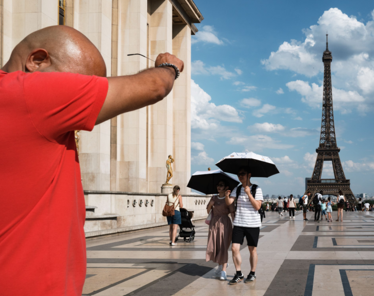 Macron calls for vigilance as western Europe faces second heatwave of year