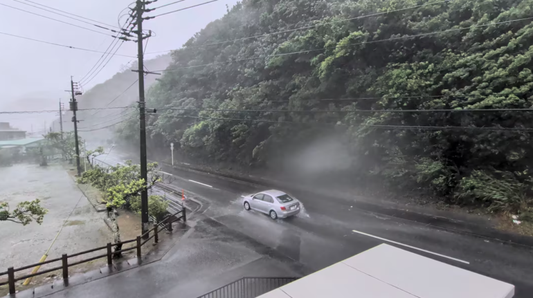 Typhoon Dolphin hits Japan as China braces for coming storm Typhoon Dolphin hits Japan as China braces for coming storm