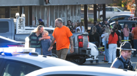 Four killed in Oregon elementary school shooting, including three children aged 5 to 11 Four killed in Oregon elementary school shooting, including three children aged 5 to 11