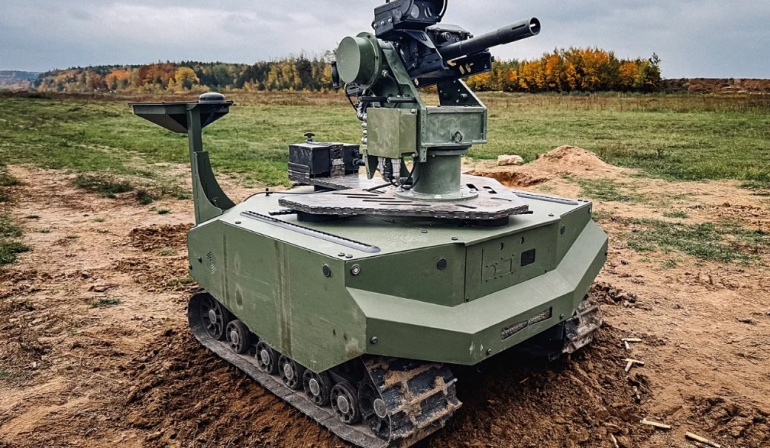 Germany and Ukraine test armed ground robot for frontline deployment Germany and Ukraine test armed ground robot for frontline deployment