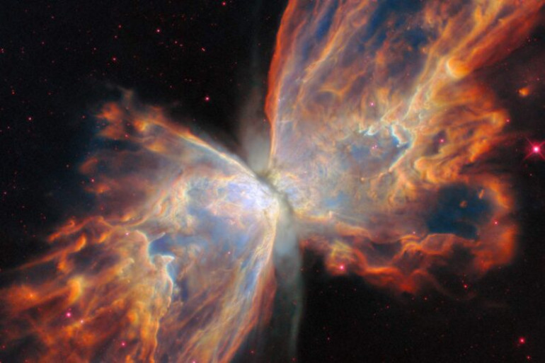 Telescope in Chile captures stunning new picture of a cosmic butterfly