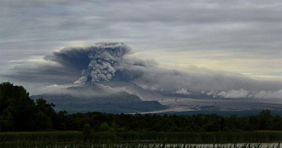 In Kamchatka erupted the Shee-clamp, emitting 5 km height ashes