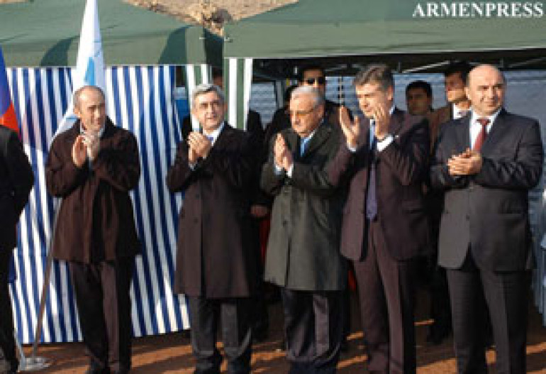 Открылся участок Каджаран – Арарат газопровода Иран – Армения