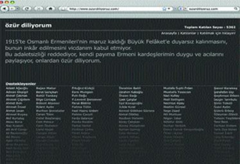 Более 6000 подписей под письмом с извинением турецкой интеллигенции