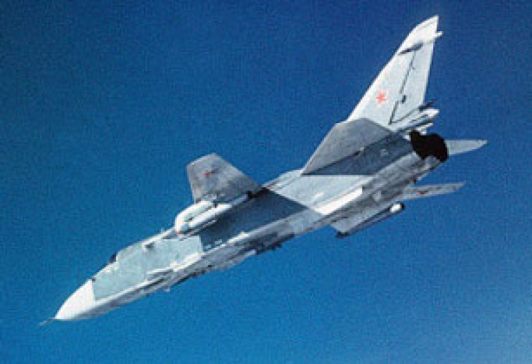 Бомбардировщик Су-24 потерпел аварию под Воронежем