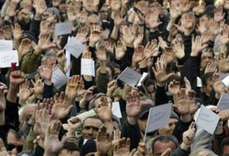 Россия не финансирует грузинские акции протеста, заявляют лидеры оппозиции