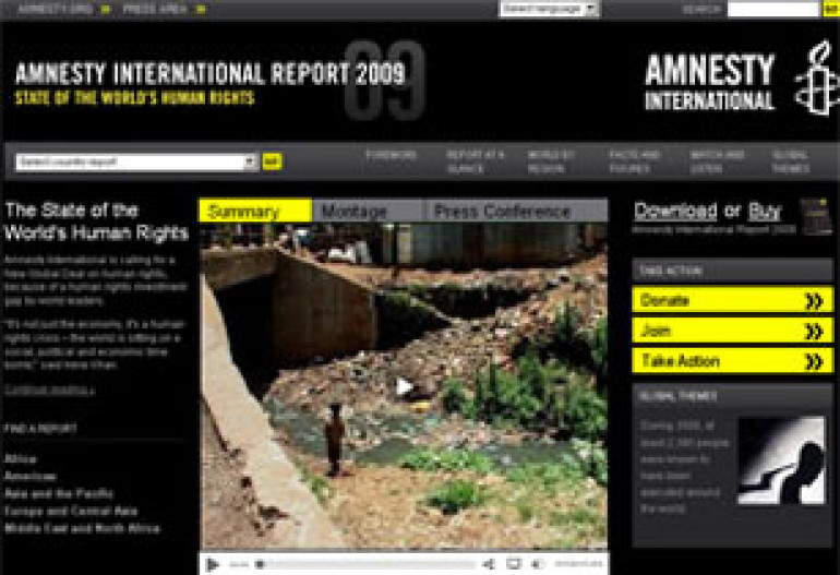 Amnesty International продолжает публиковать многочисленные факты нарушений прав человека в Армении