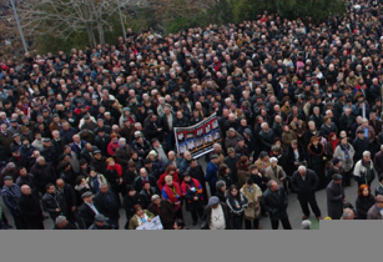 ANC Rally and March Disappointed Armenian Authorities 