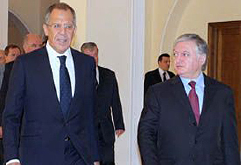 Nalbandian and Lavrov Discuss Karabakh in Moscow