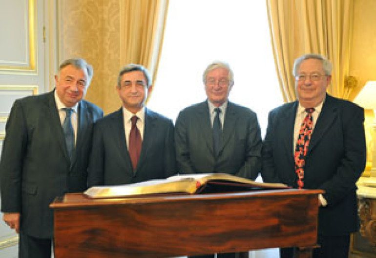 Sargsyan’s Meetings in Paris 