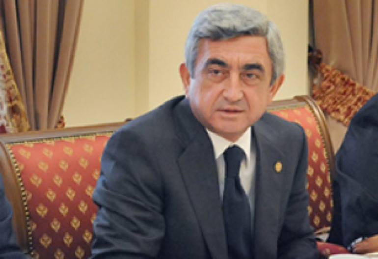 Armenian President Spokesperson Denies Rumours that Sargsan was Ill in France