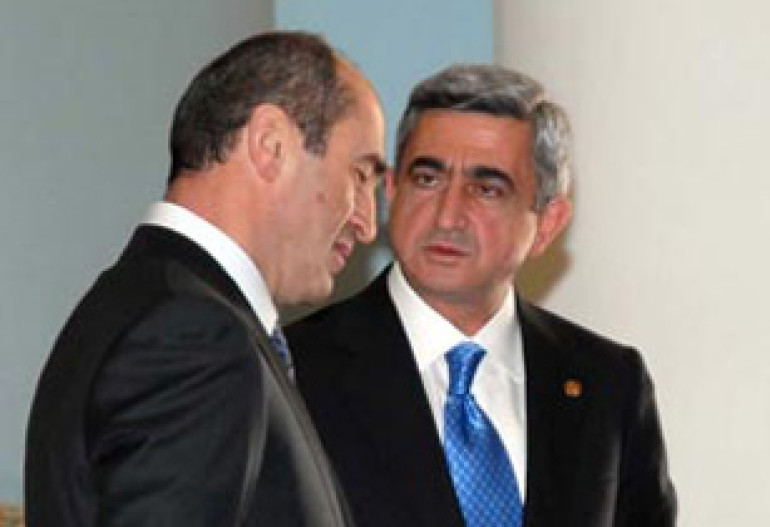 No Meeting between Sargsyan and Kocharian in France