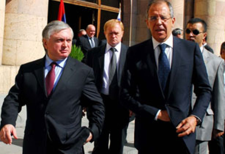 Nalbandian and Lavrov Discussed Nagorno-Karabakh Conflict Resolution Process