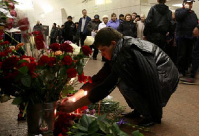 Moscow Mourns Metro Explosions Victims 