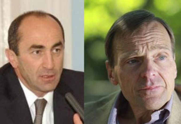 The Two Roberts: Kocharian and Bradtke Discuss Nagorno-Karabakh
