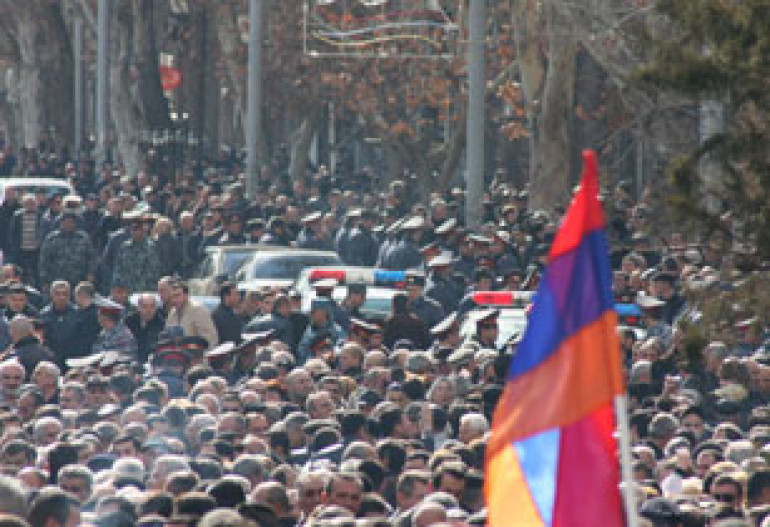 City Hall Allowed Armenian National Congress April 6 Rally and March