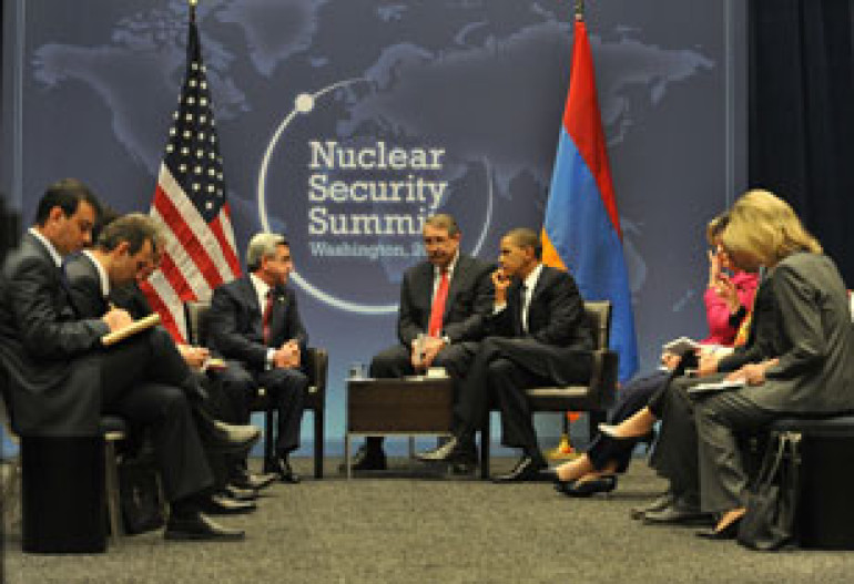 Sargsyan Obama Meeting Ended 