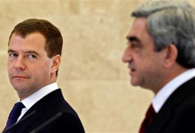 Сегодня состоится встреча глав Армении и России