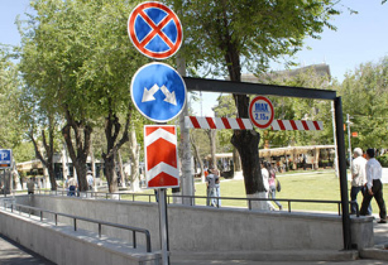 Underground Parking on Azatutyun Square is Ready Earlier Than Planned 
