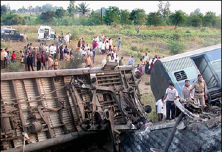 Train Collision Leaves 65 Dead in India