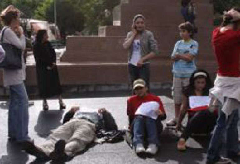 Vardges Gaspari's Seating Protest May Turn into All-Day-Round Campaign