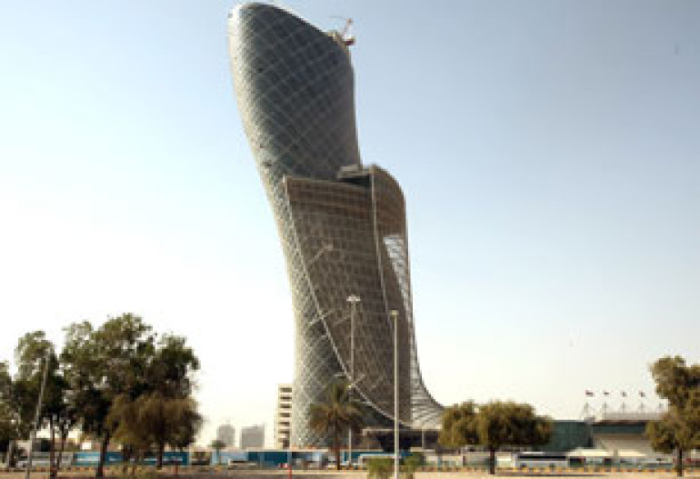 Capital Gate Named World's Furthest Leaning Tower