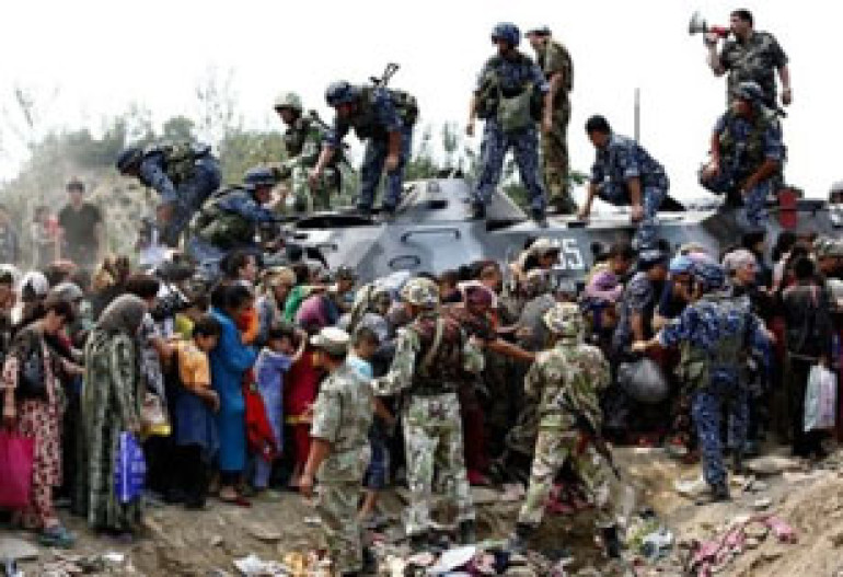 Uzbek Refugees Flee Kyrgyzstan Violence